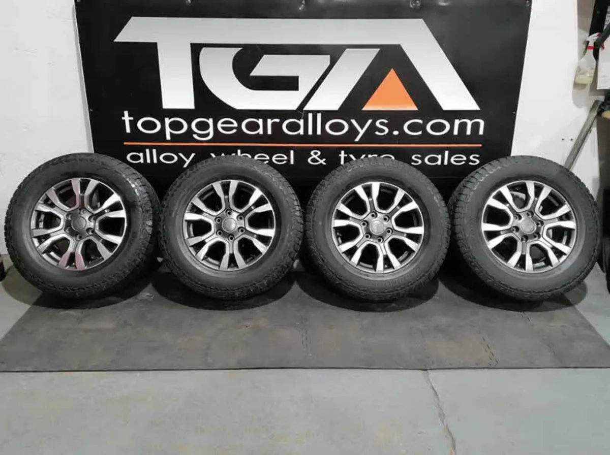 18" GENUINE FORD RANGER WILDTRACK ALLOYS & HANKOOK - Image 1