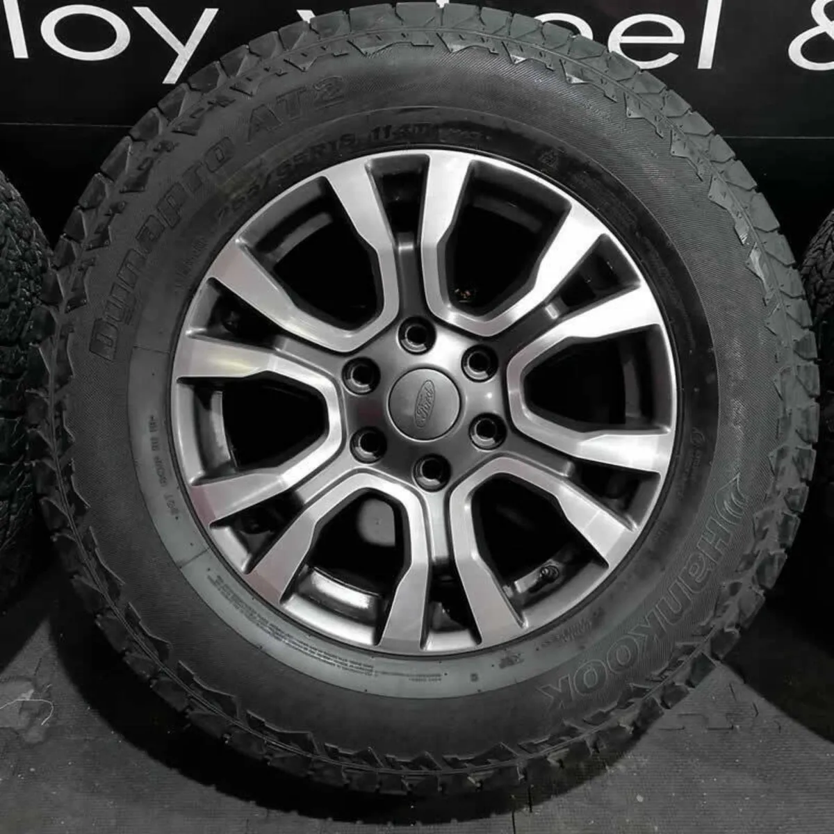 18" GENUINE FORD RANGER WILDTRACK ALLOYS & HANKOOK - Image 3