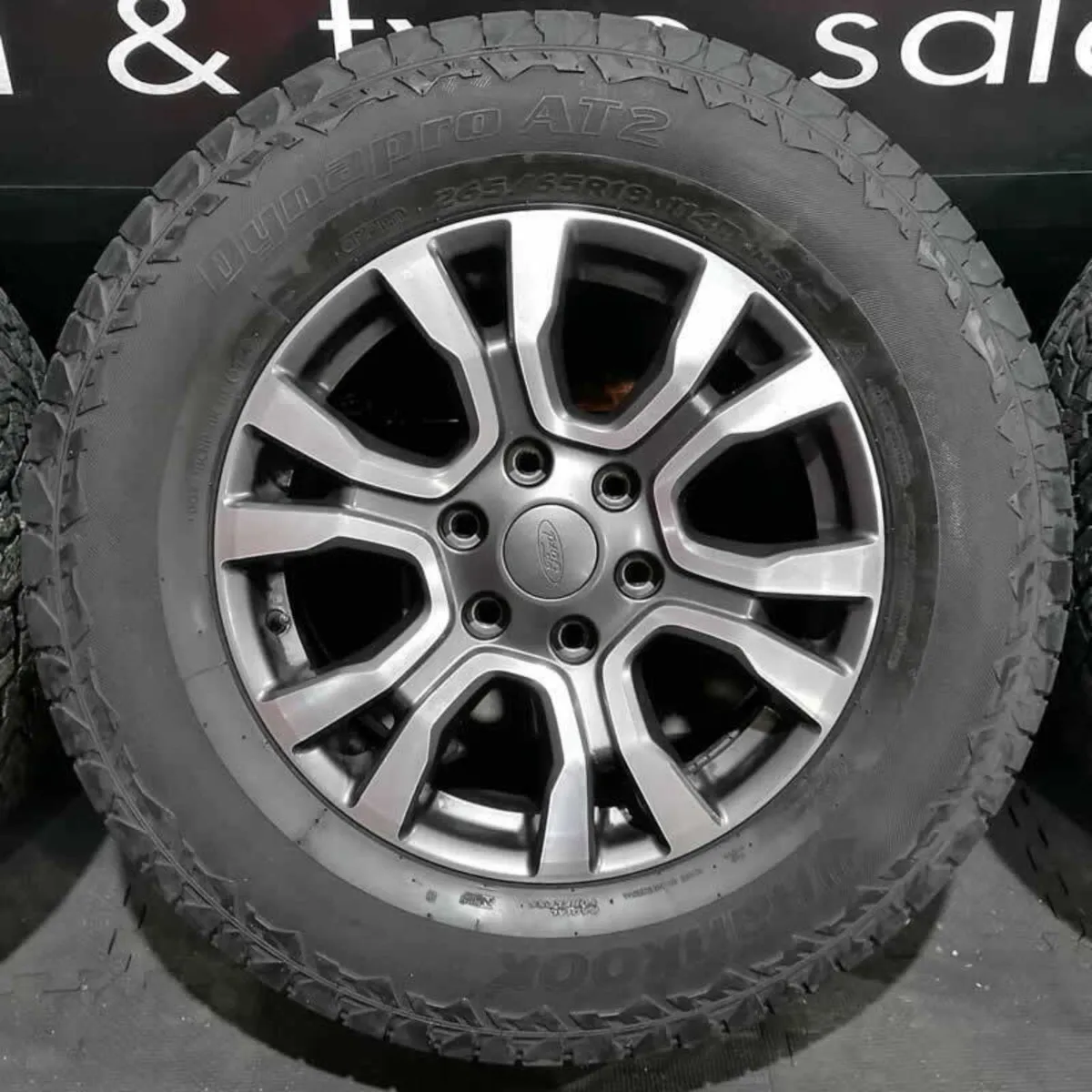 18" GENUINE FORD RANGER WILDTRACK ALLOYS & HANKOOK - Image 4