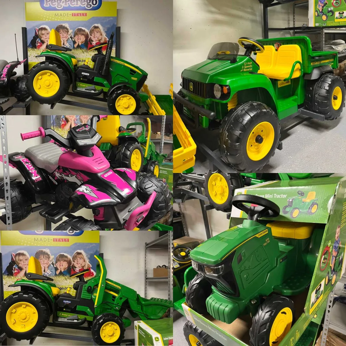 Mini John Deere Electric Tractor - Image 4