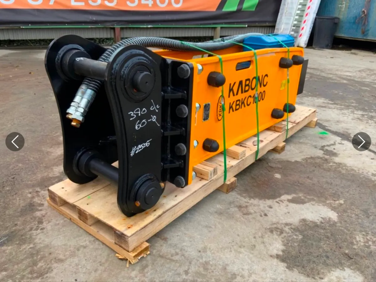 KABONC -1000 HYDRAULIC BREAKER..60mm.....2505L - Image 4