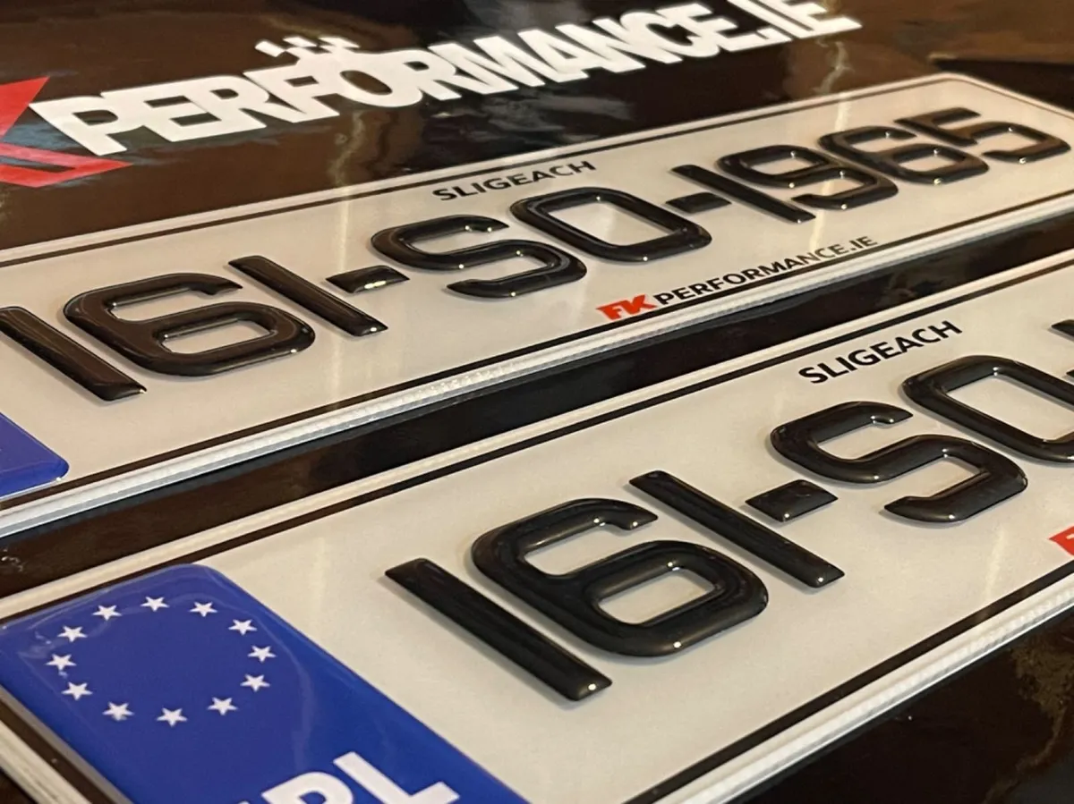 Ultimate gel number plates only €49 pair offer - Image 3