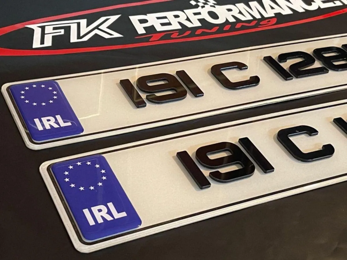 Ultimate gel number plates only €49 pair offer - Image 4