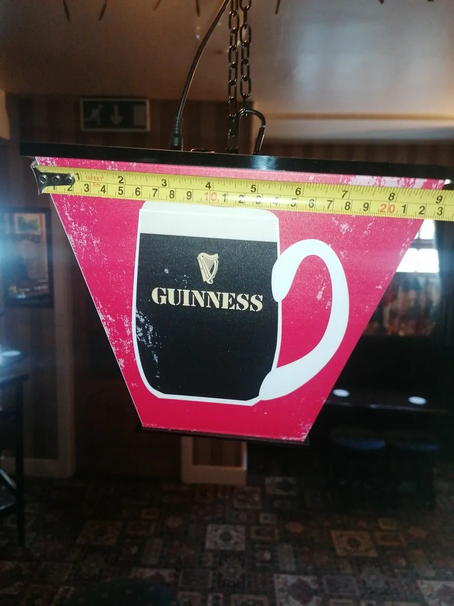 Free Delivery Guinness And Smithwicks  Pub Lantern - Image 3