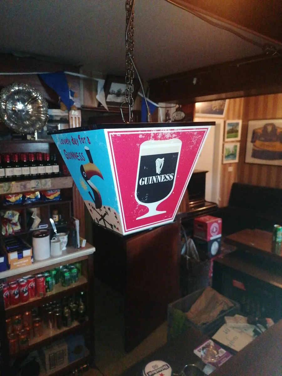 Free Delivery Guinness And Smithwicks  Pub Lantern - Image 4