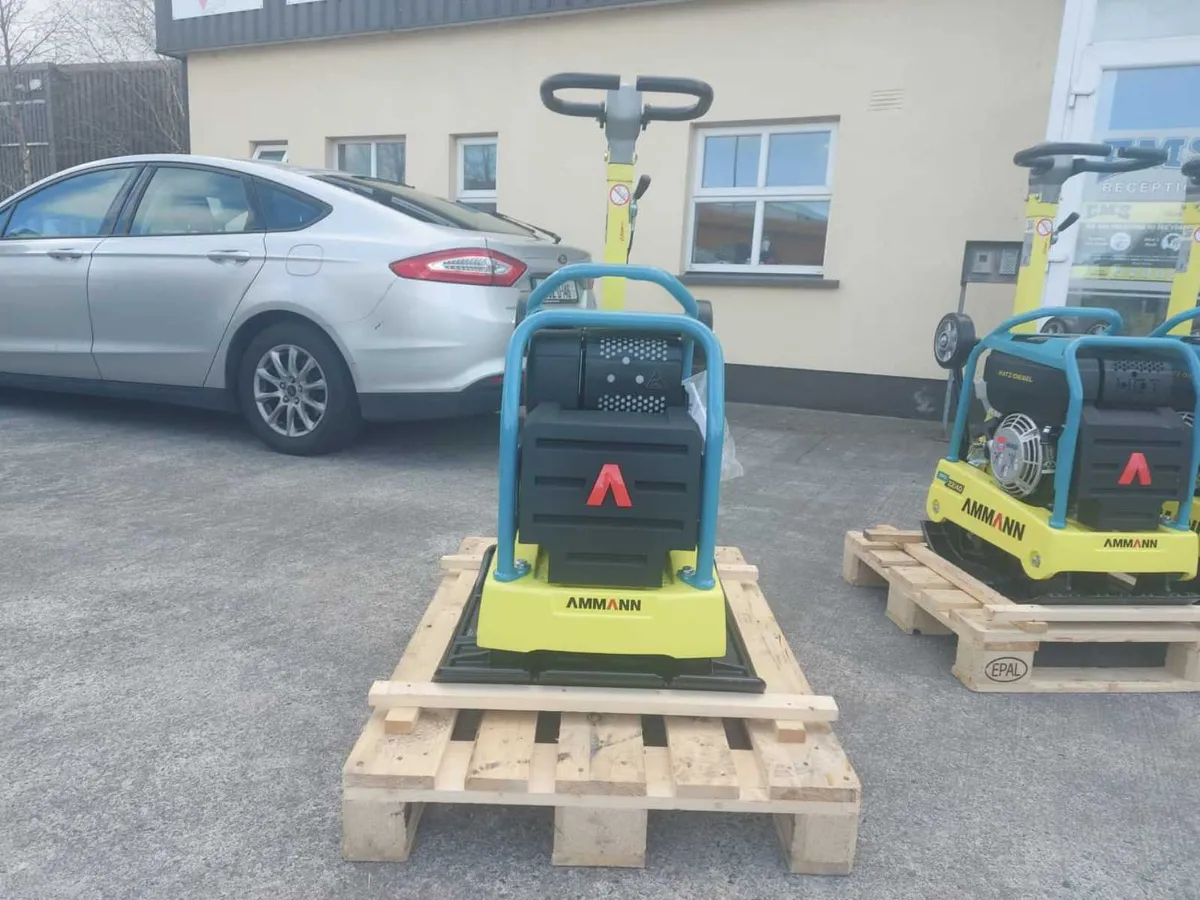 New Ammann APR 30/60 vibratory plates