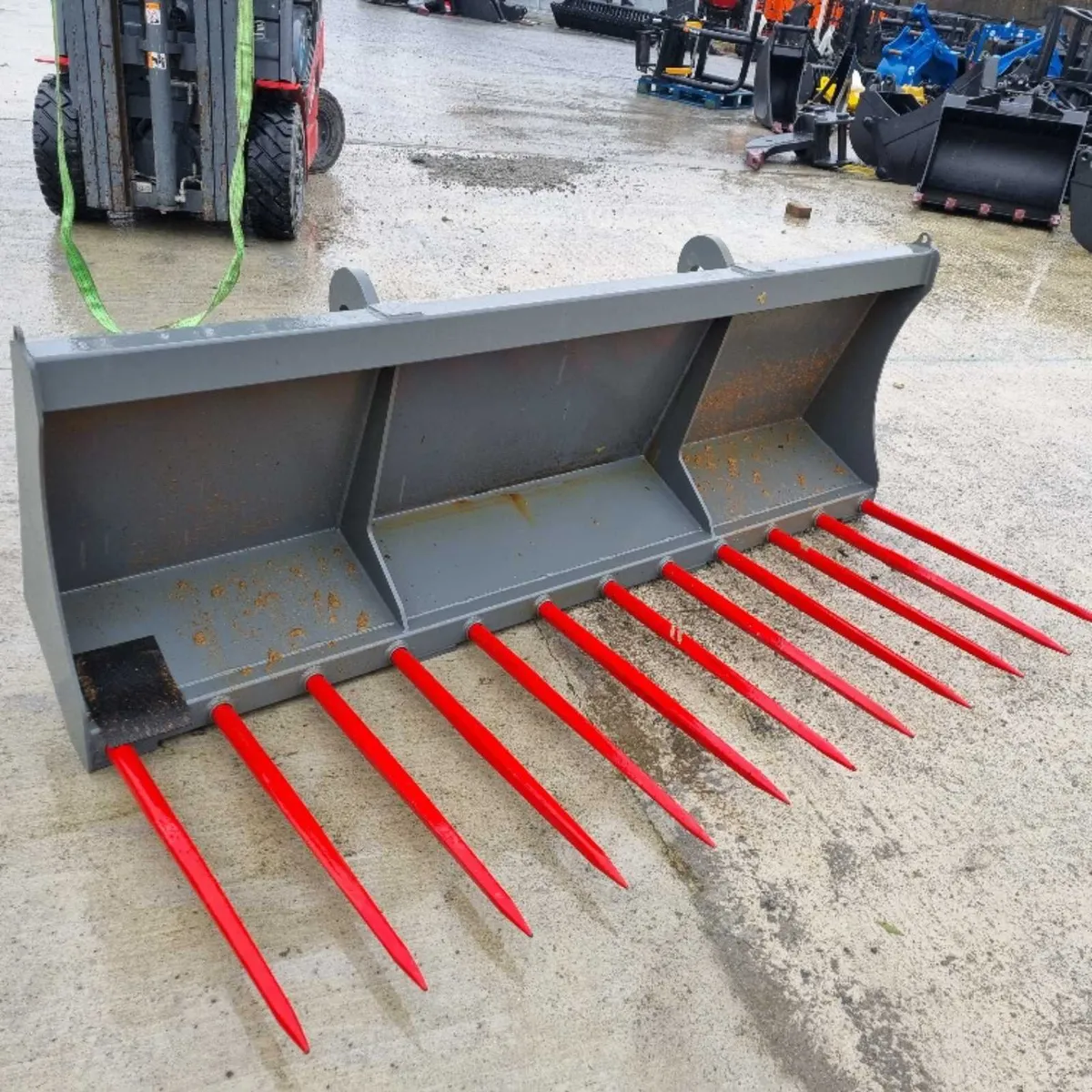 Dung forks - Euro 8, JCB, Manitou, Pin & Cone - Image 2