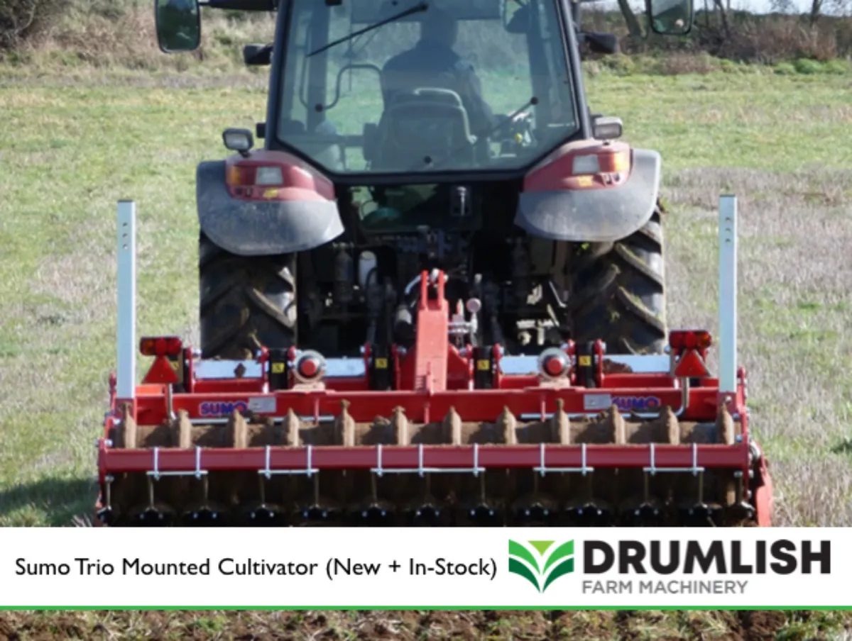 Sumo Trio Mounted Cultivator (New + In-Stock) - Image 3