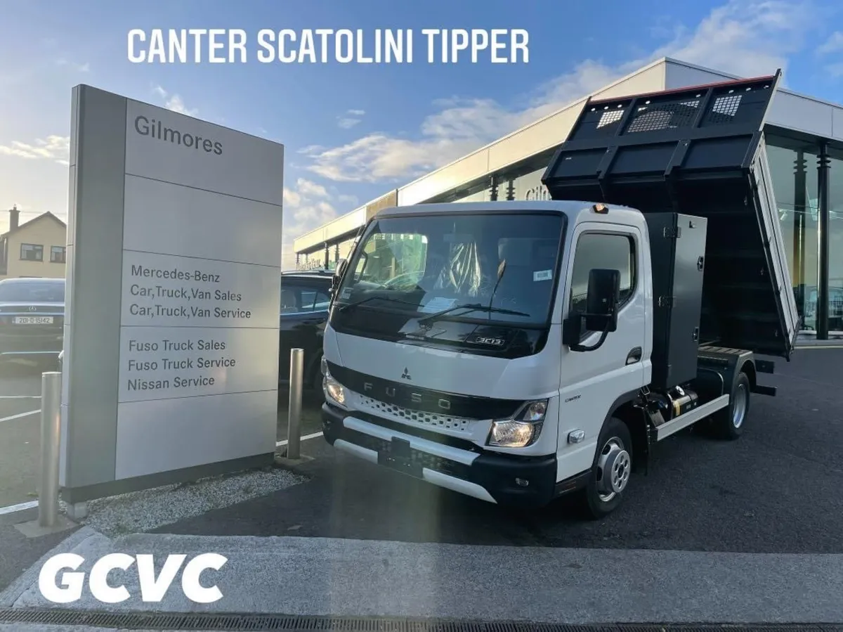 Mitsubishi Canter 3c13 Scatolini Tipper Tool Box