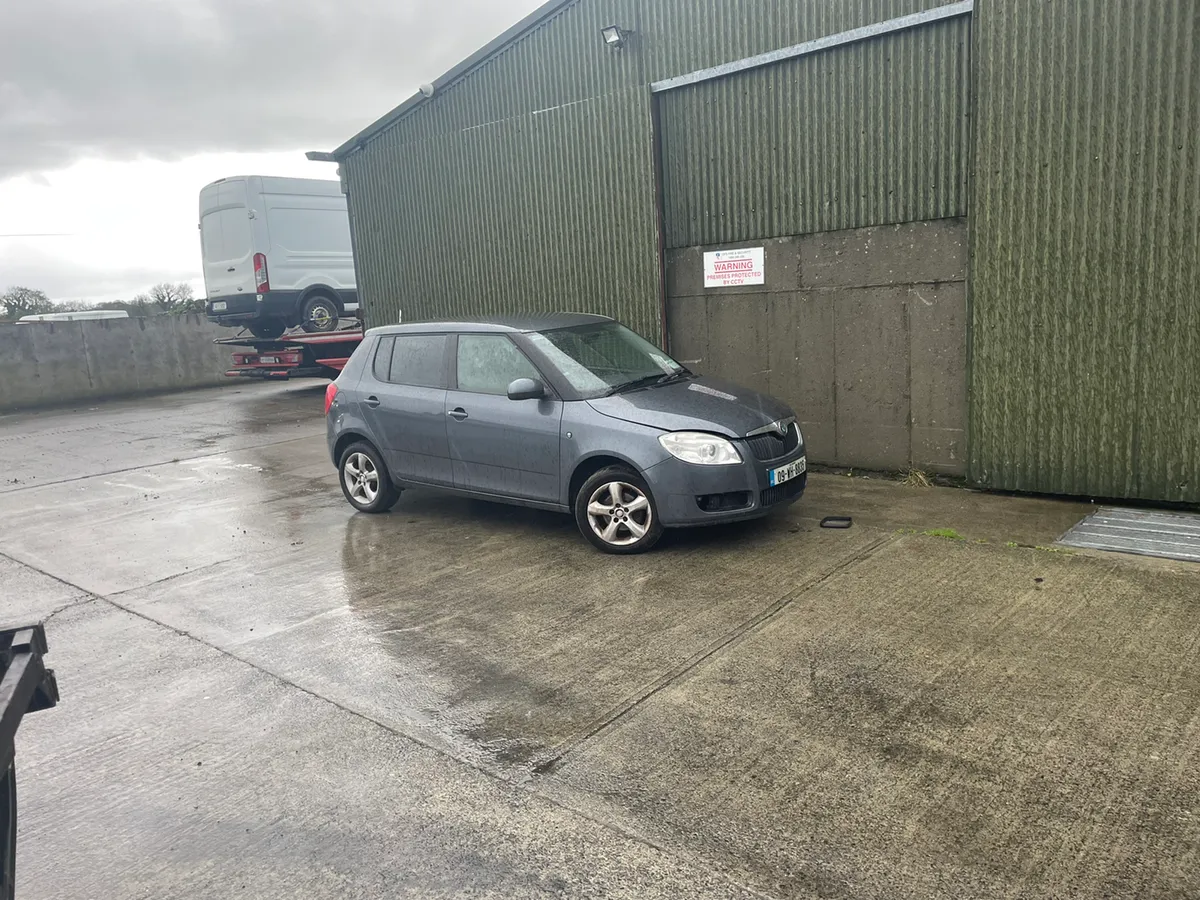 2008 skoda fabia diesel for dismantling