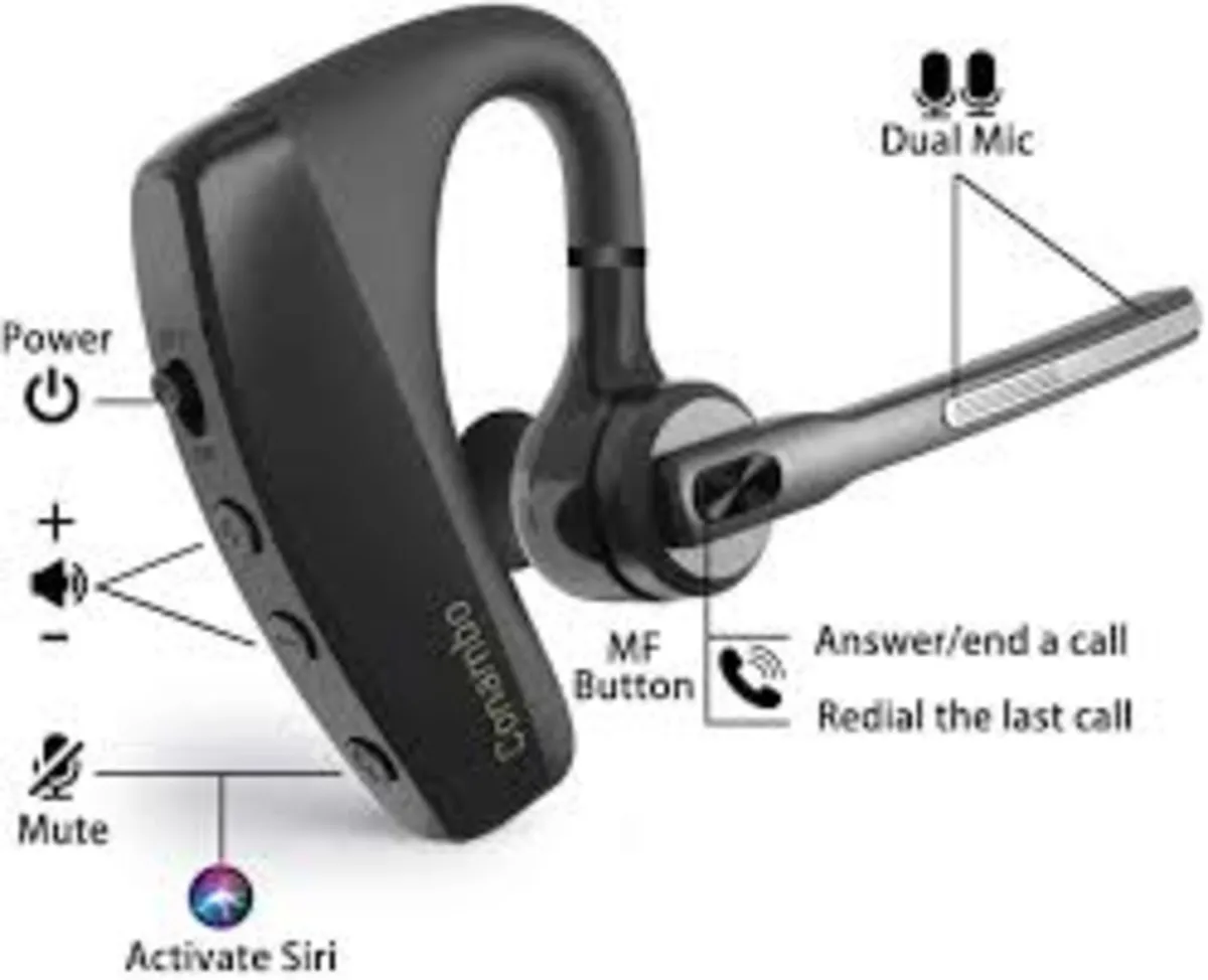 Bluetooth headset handsfree earpiece - Image 2