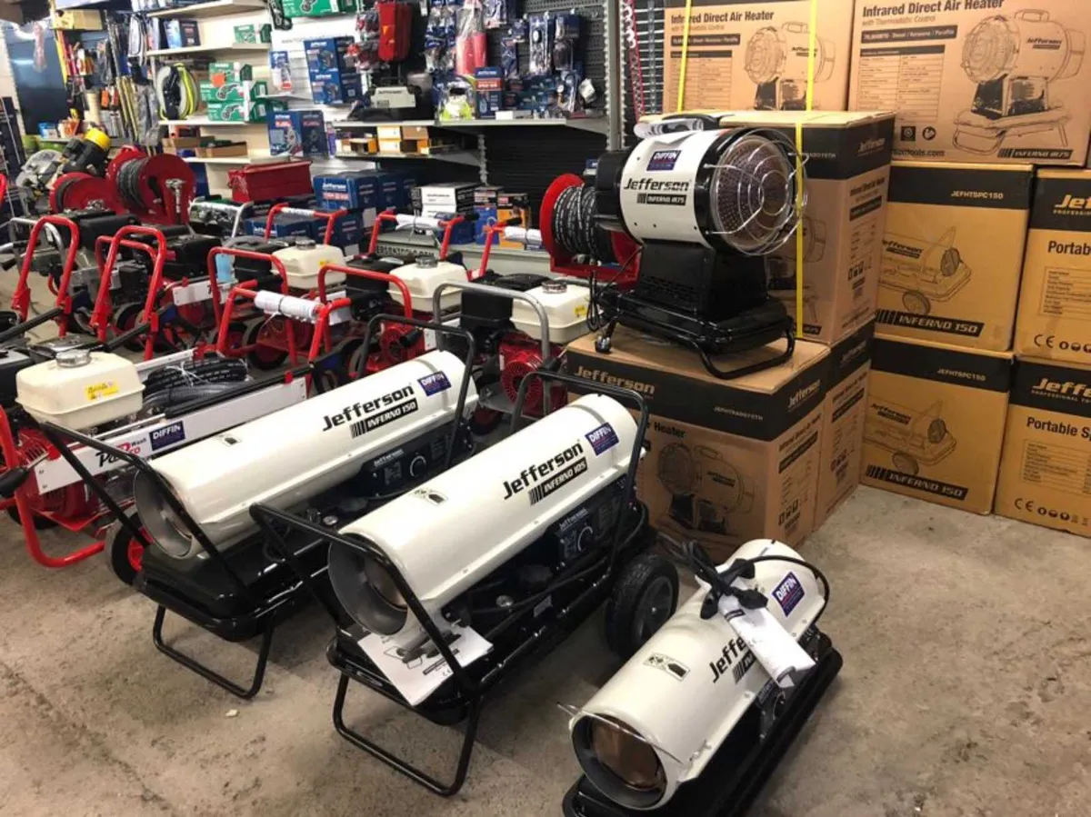 Full Range of garage workshop Heaters - Image 1