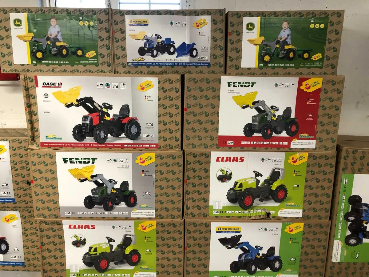 Rolly Pedal Tractors & Implements Available Now - Image 1