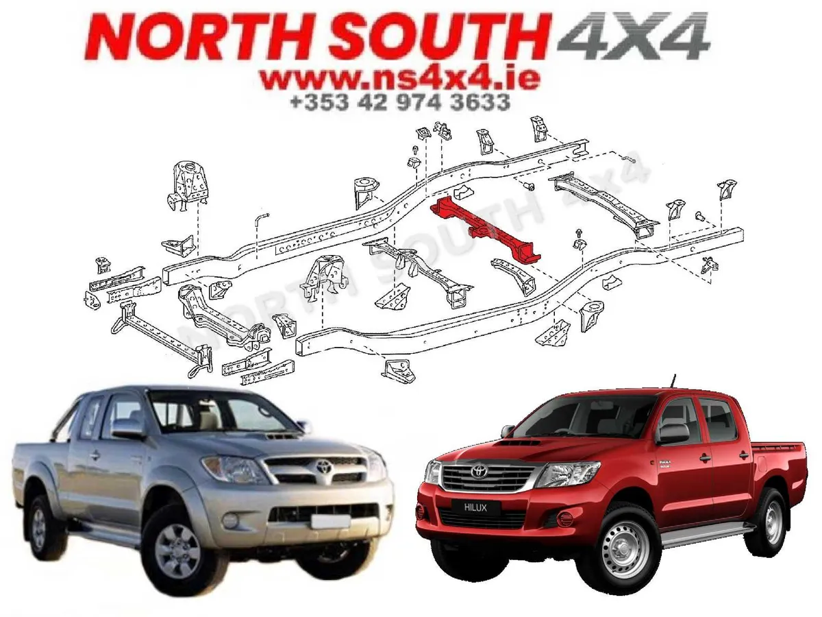 2nd Chassis Cross Member for Toyota Hilux - Image 1