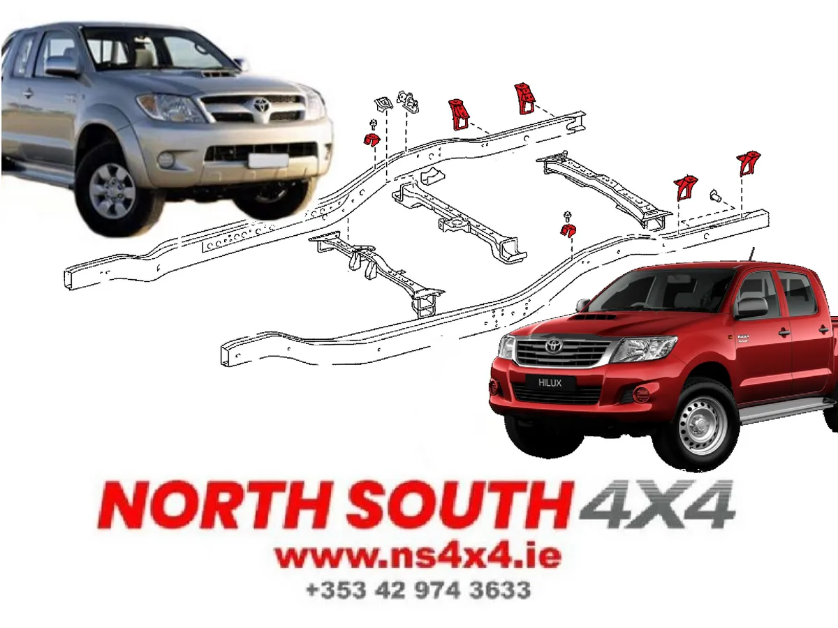 2nd Chassis Cross Member for Toyota Hilux - Image 3