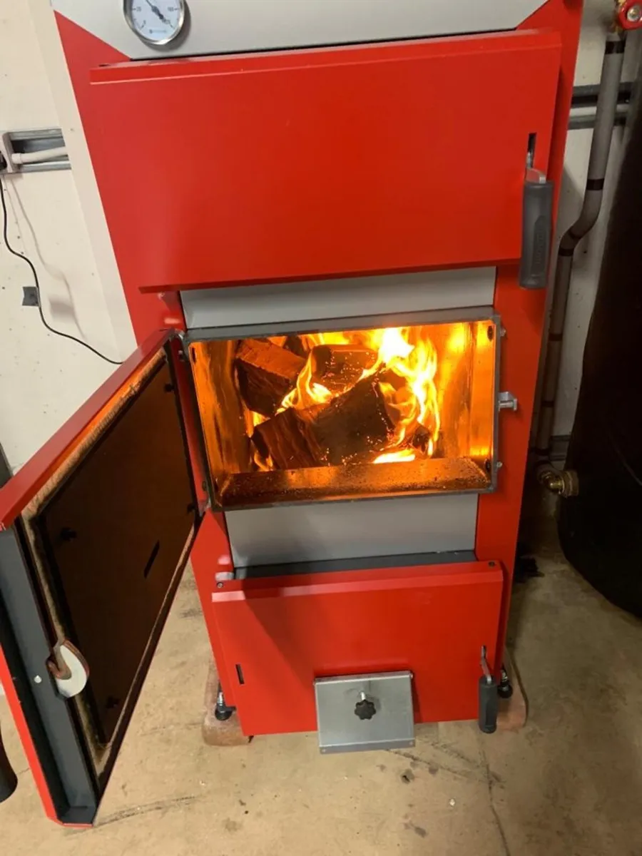 Solid Fuel Biomass Boiler, heat with logs - Image 4