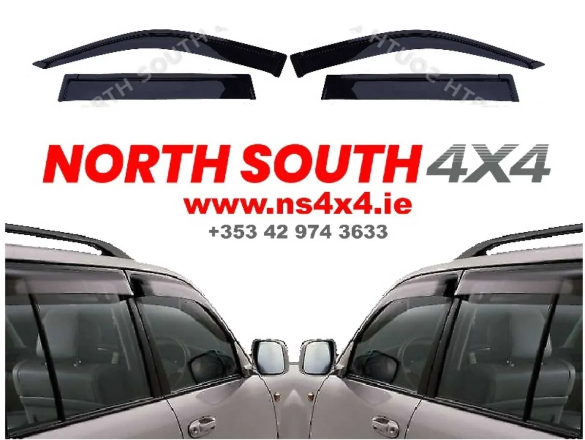 Wind Visors / 4 windows for Toyota Amazon 100 - Image 1