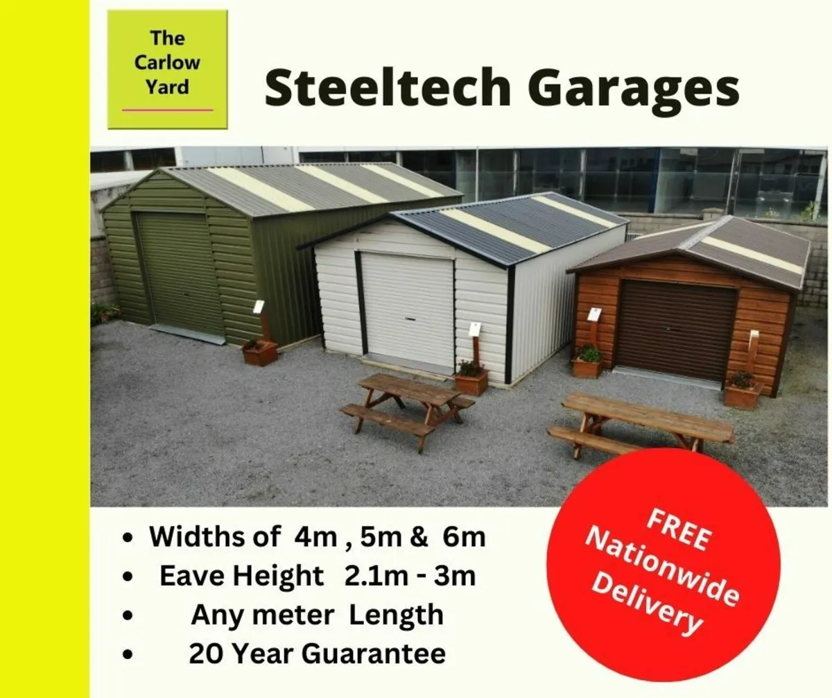 Steeltech Garages on Display @ Carlow