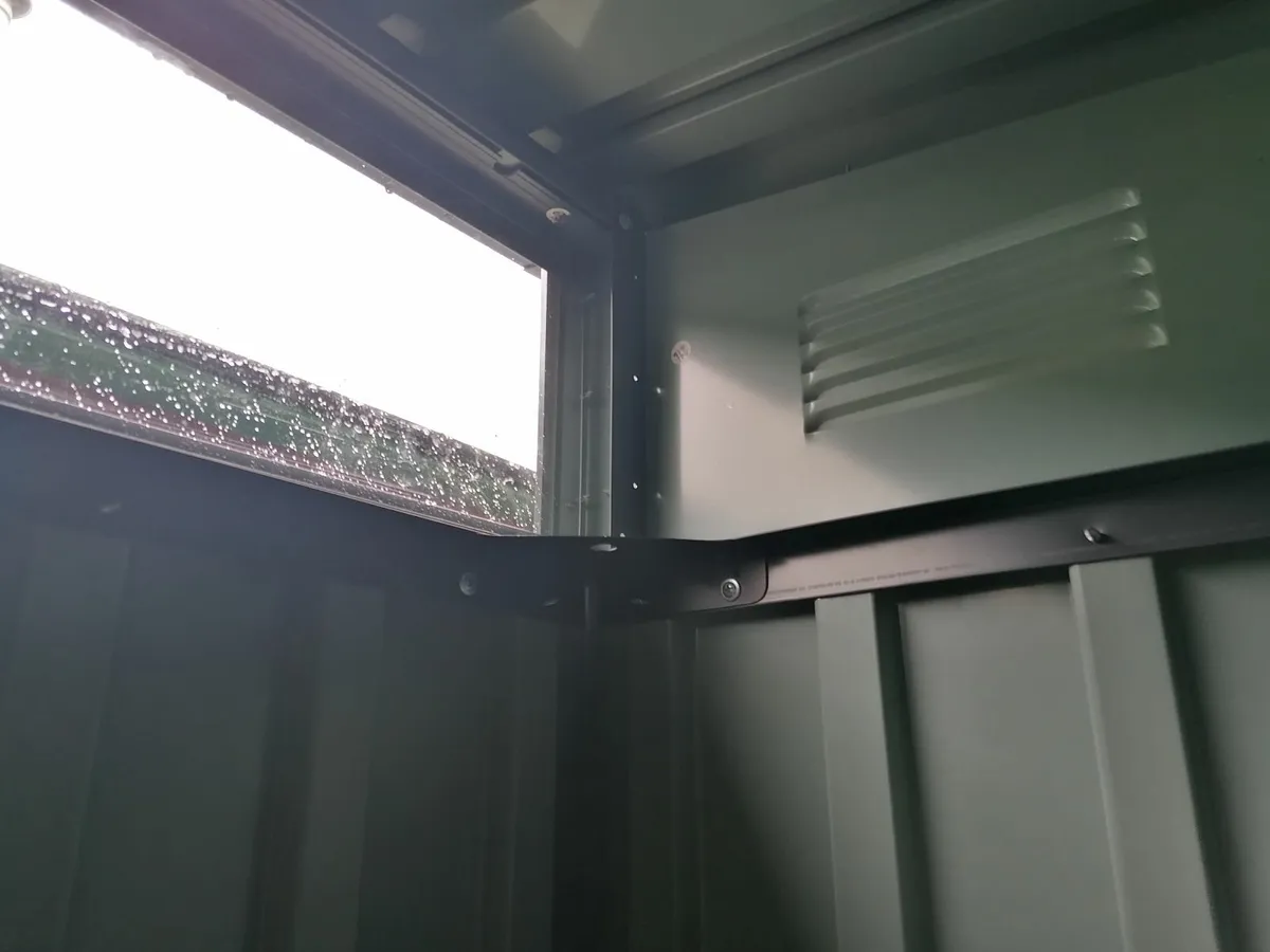 Premium Pitched 8ft x 6ft Steel Shed - Image 2