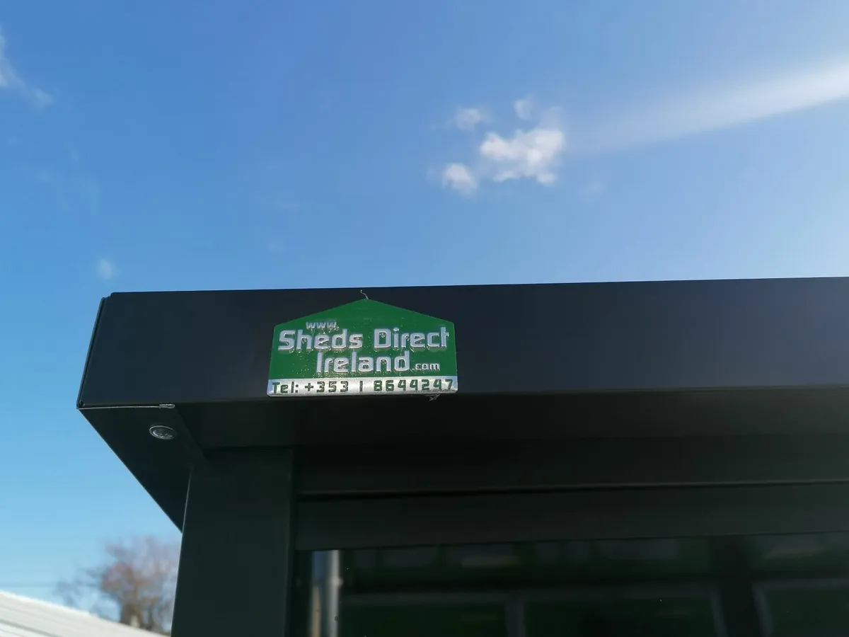 Premium Pitched 8ft x 6ft Steel Shed - Image 3