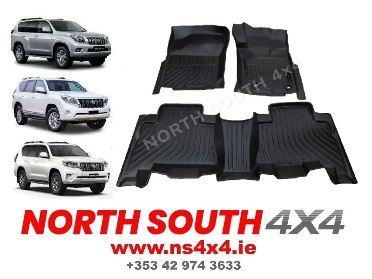 Fitted Mats for Toyota Land Cruiser 5 seater