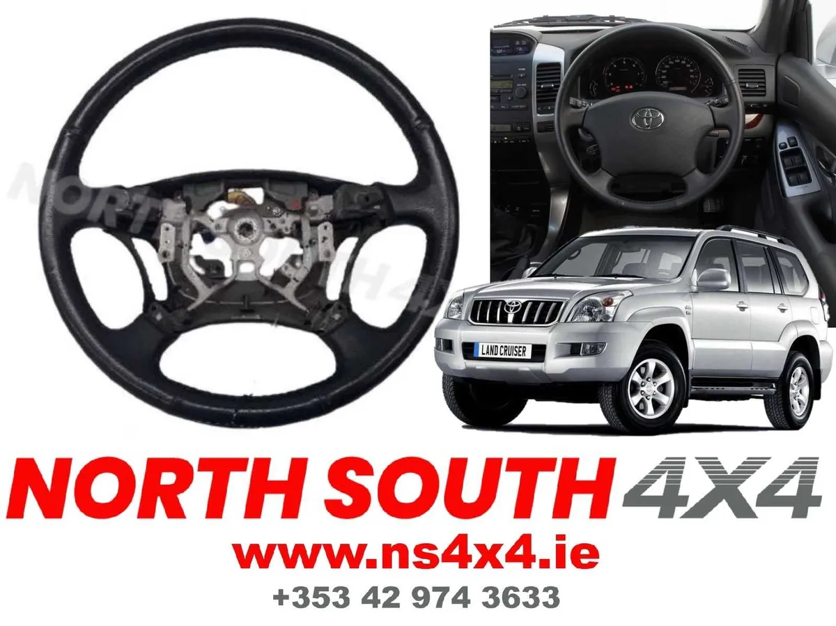 Steering Wheel for Toyota Landcruiser *All Spares* - Image 1
