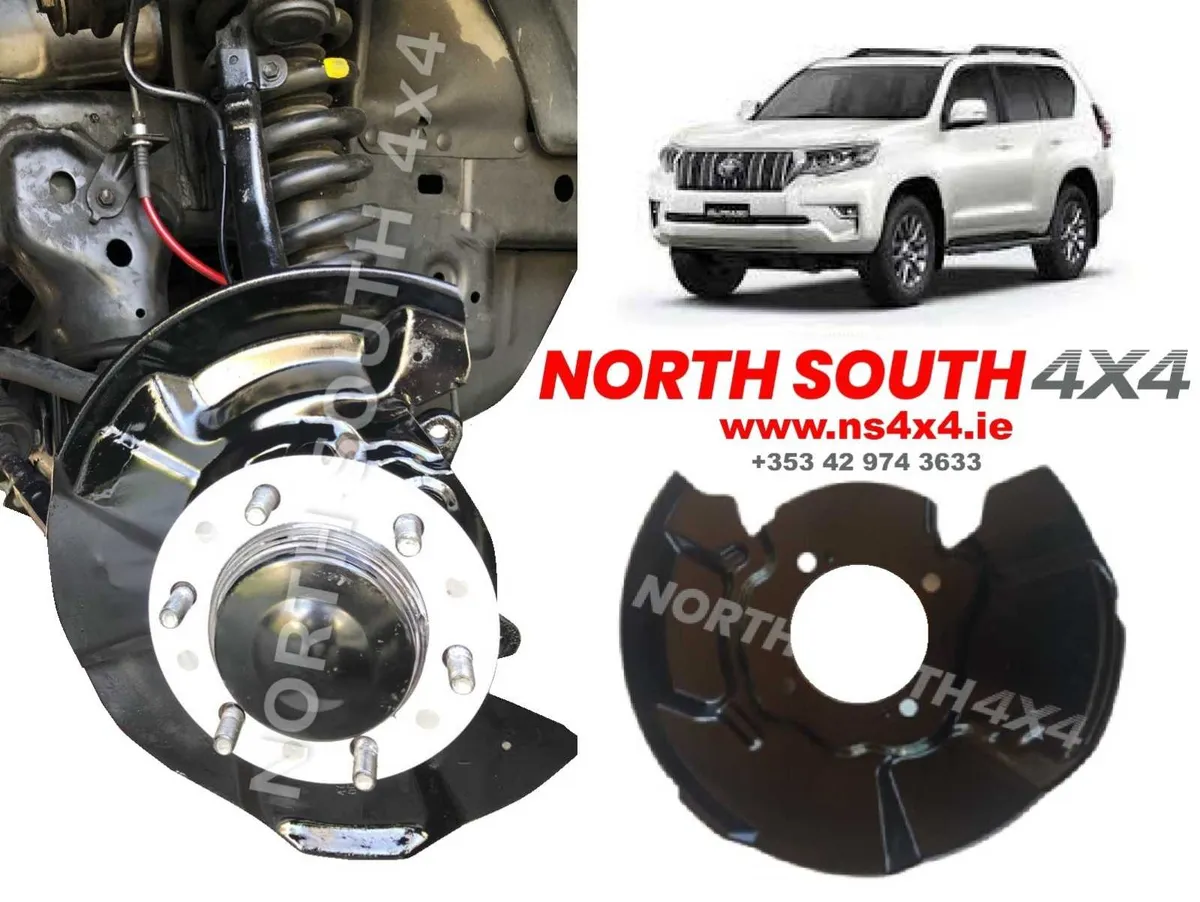 NEW Front Brake Dust Cover for Toyota Landcruiser - Image 1