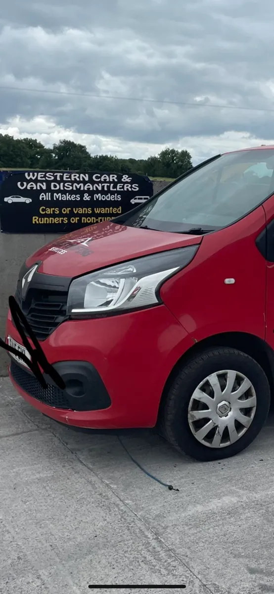 161 Renault traffic 1.6 diesel full front