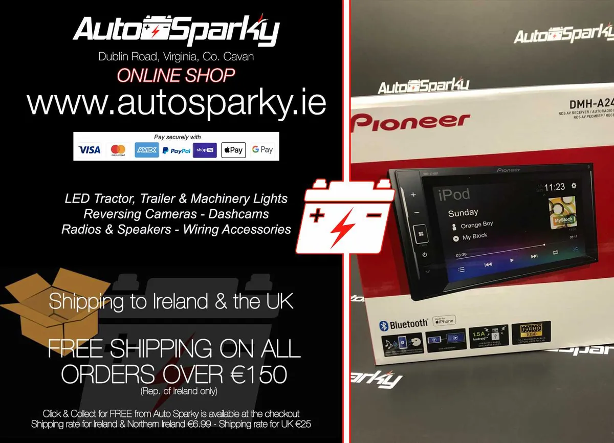 Pioneer Touchscreen Bluetooth Radio only €195