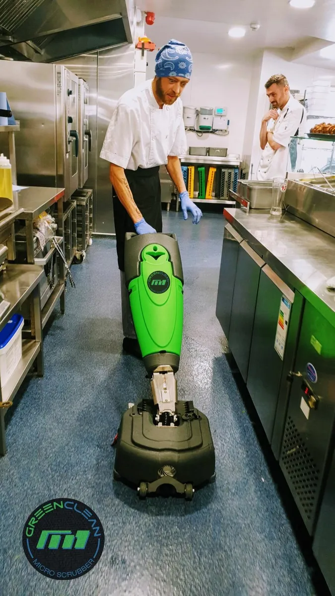 Green Clean M1 kitchen/restaurant floor cleaning