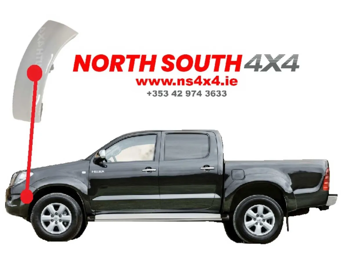 Front Wheel Brow Left or Right for Toyota Hilux - Image 1