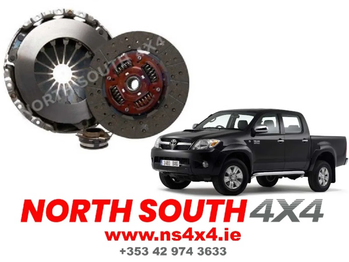 3 piece Clutch Kit  for Toyota Hilux *All spares* - Image 1
