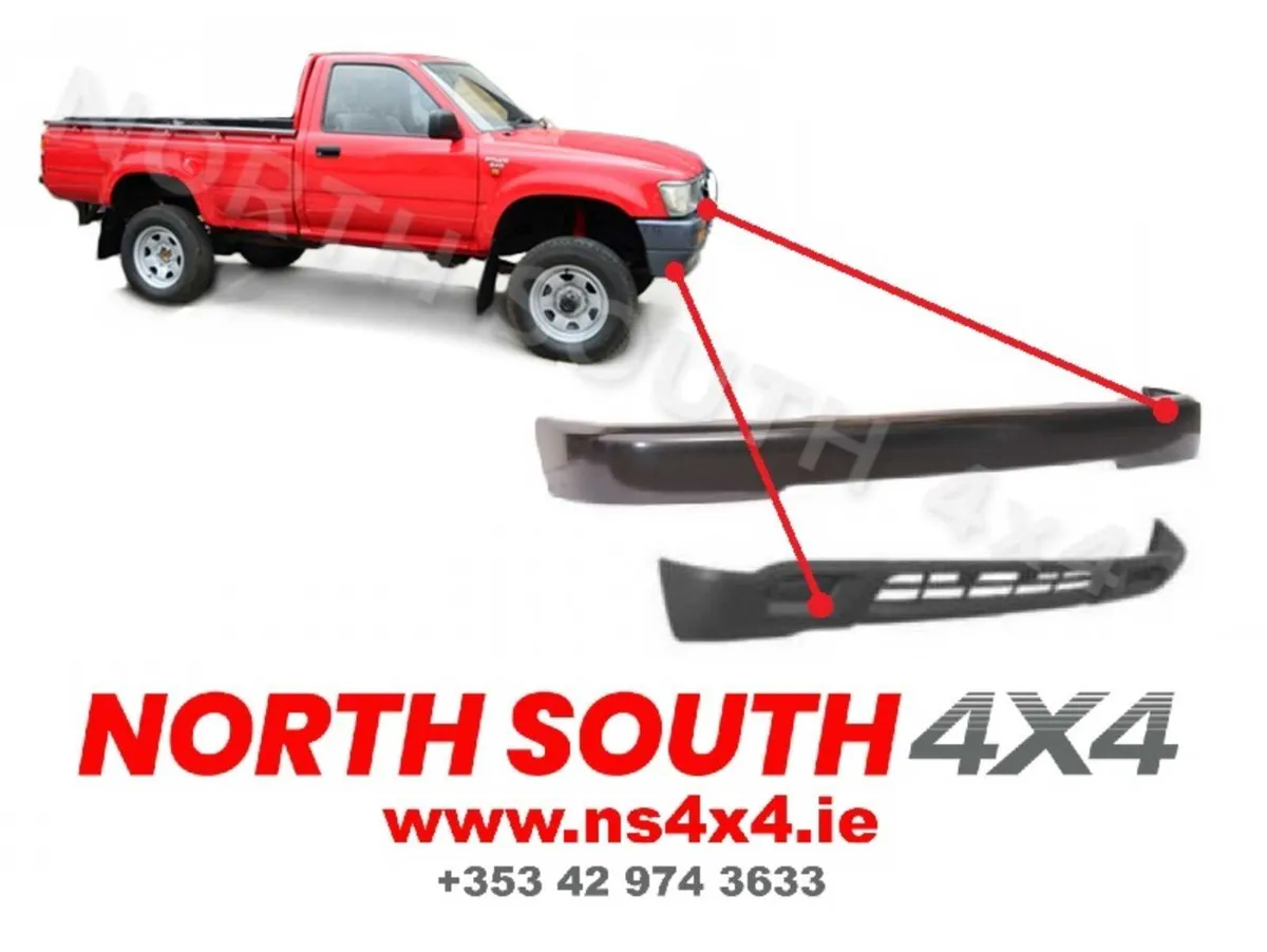 Front Bumper & Valance apron for Toyota Hilux