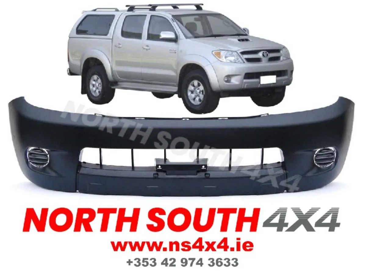 Front Bumper for Toyota Hilux 2005-2009 - Image 1