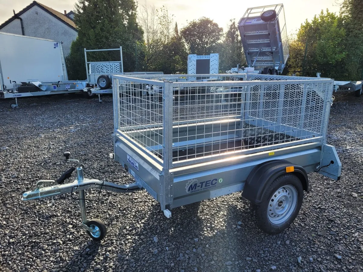 NEW  MTEC  6' x 4'  GENERAL PURPOSE TRAILER - Image 2