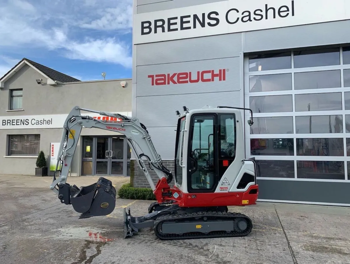 Takeuchi TB225 Mini Digger - Image 1