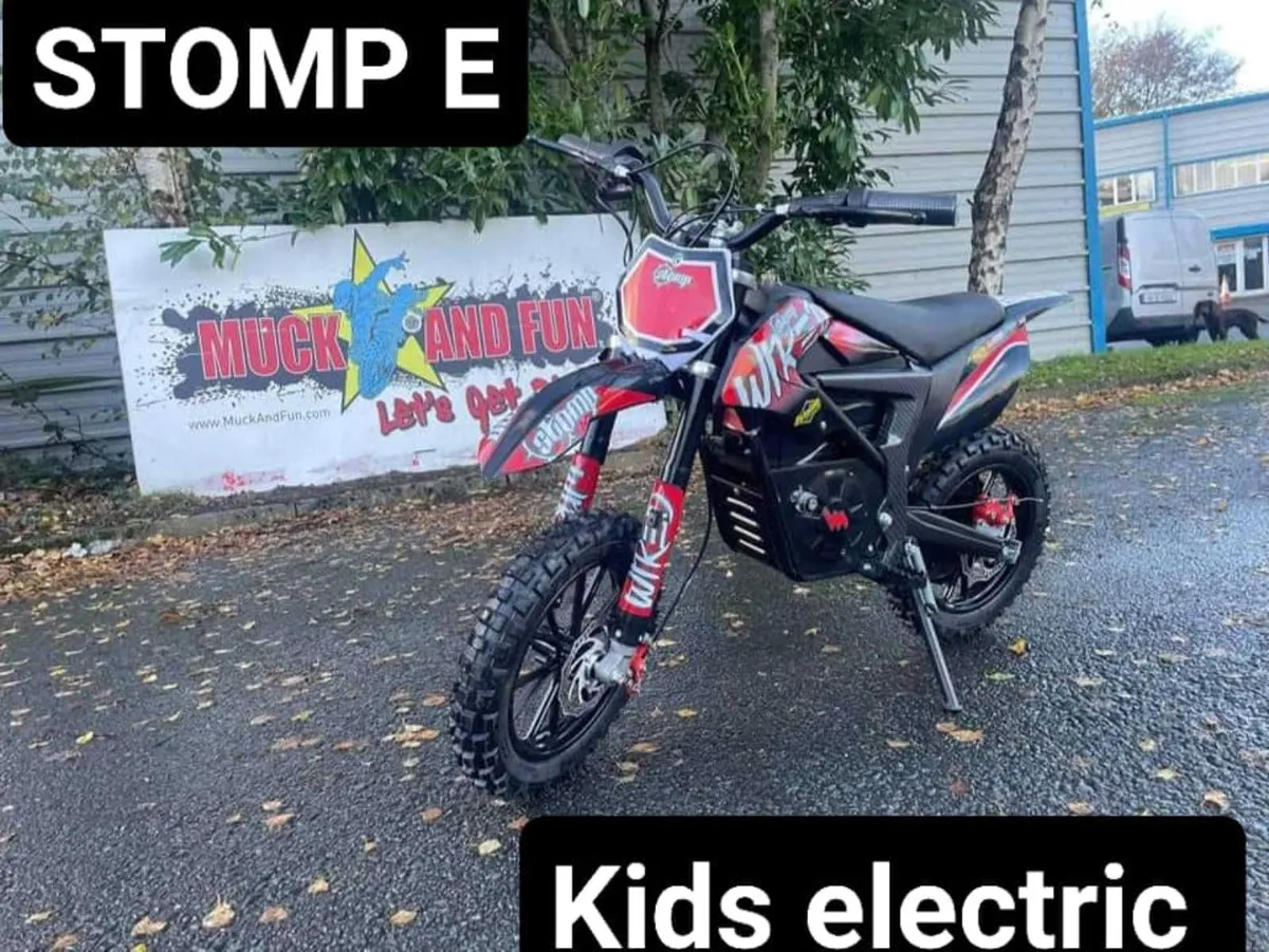 STOMP Wired KIDS electric Dirt bike DELIVERY PRO