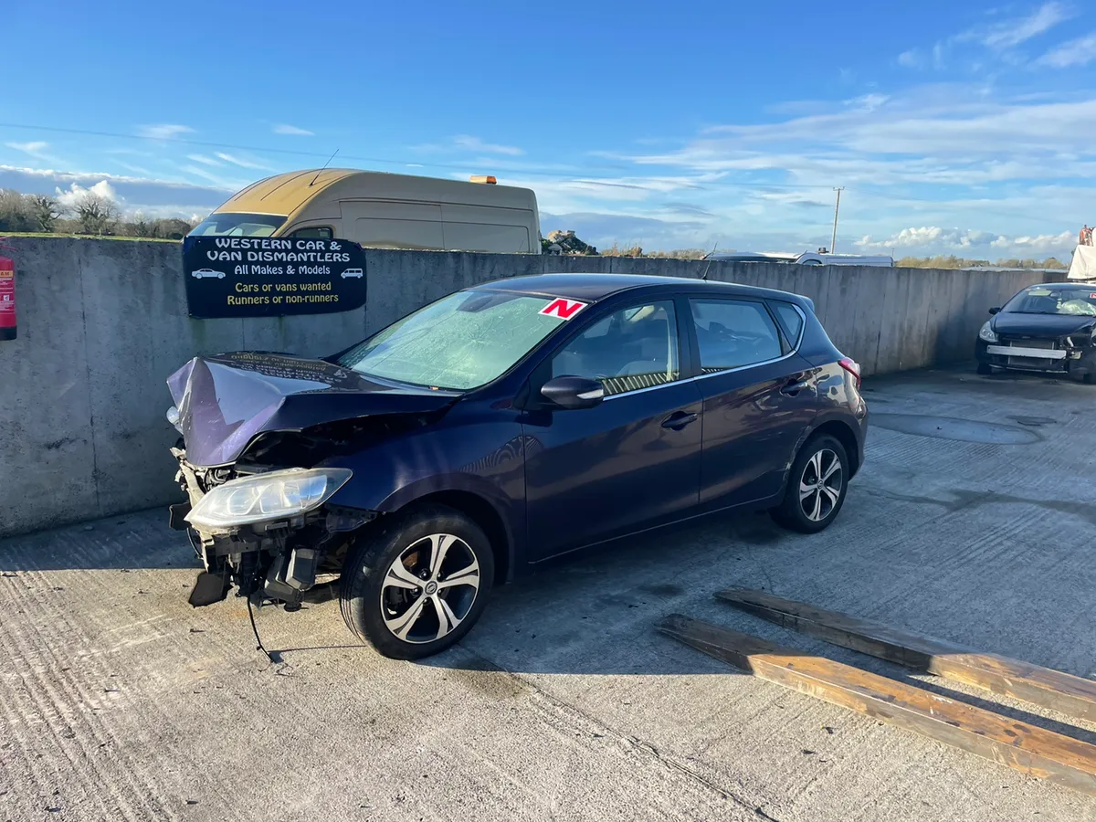 2015 Nissan pulsar 1.5 diesel for dismantling