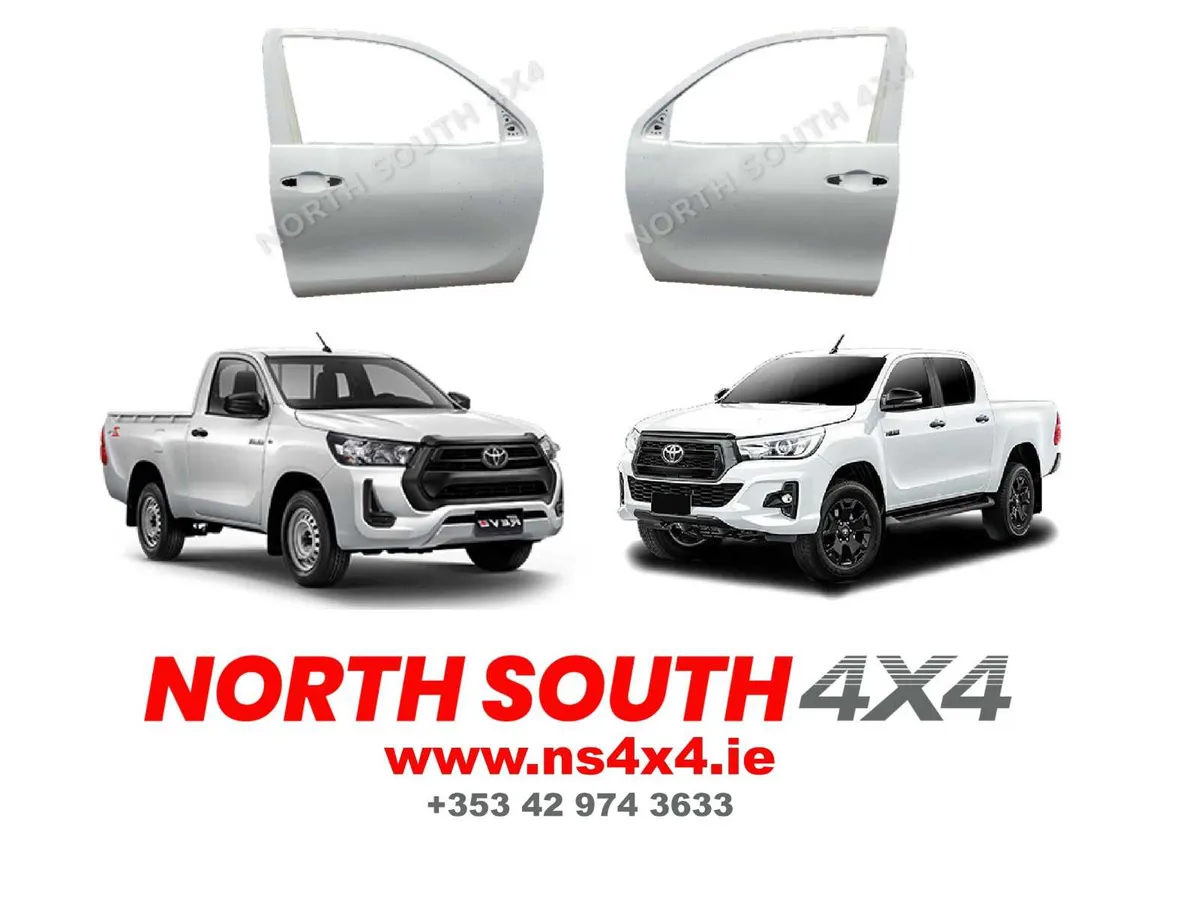 NEW Doors, 2 door & 4 door model for Toyota Hilux - Image 1