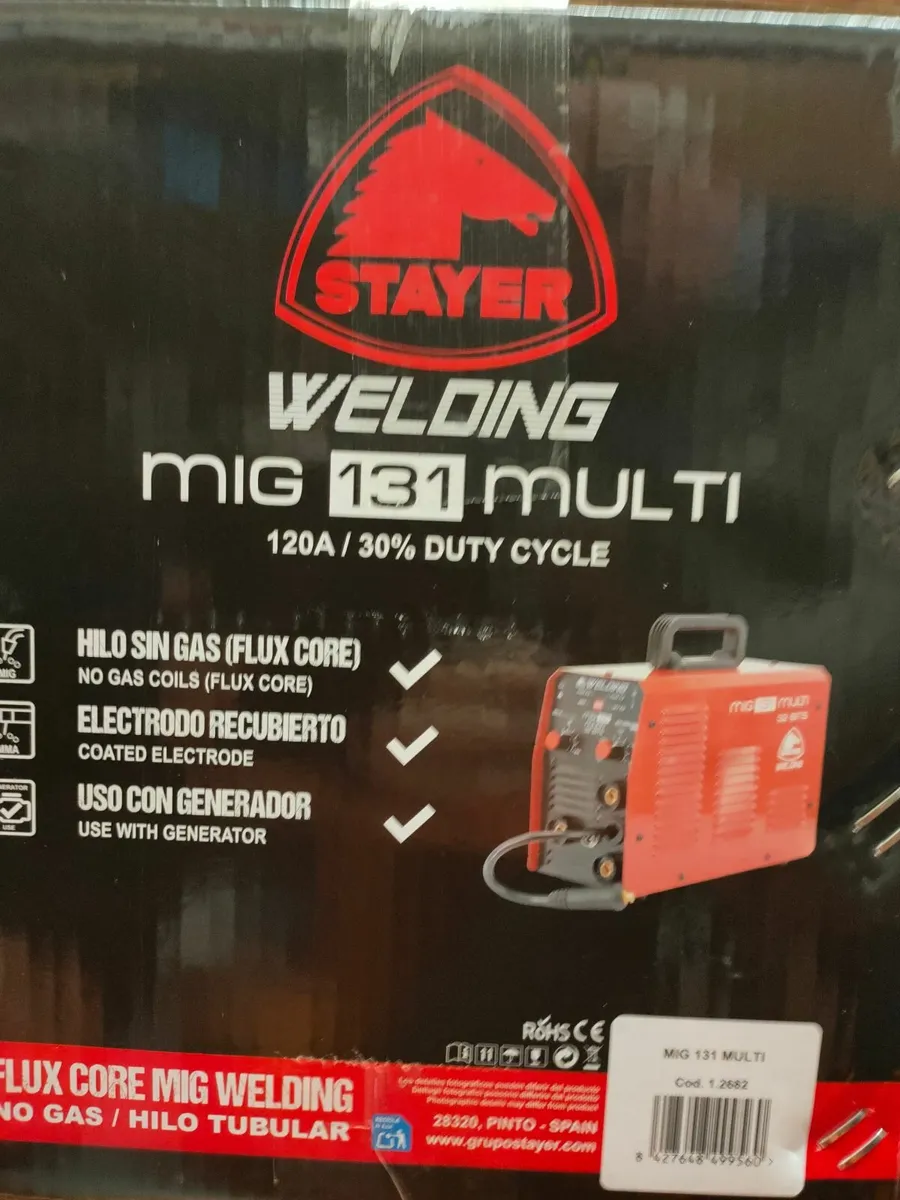 Main features of Stayer's MIG 131 and 165 MULTI multifunction welding  equipment 