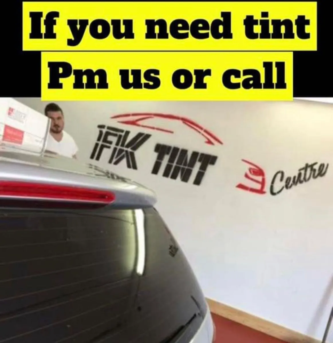 Window tint fitting service - Image 1