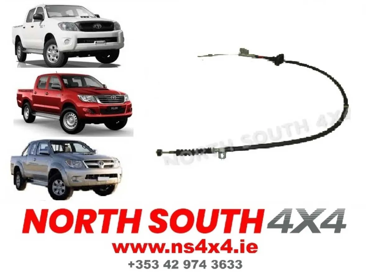 Handbrake Cable  Front for Toyota Hilux - Image 1