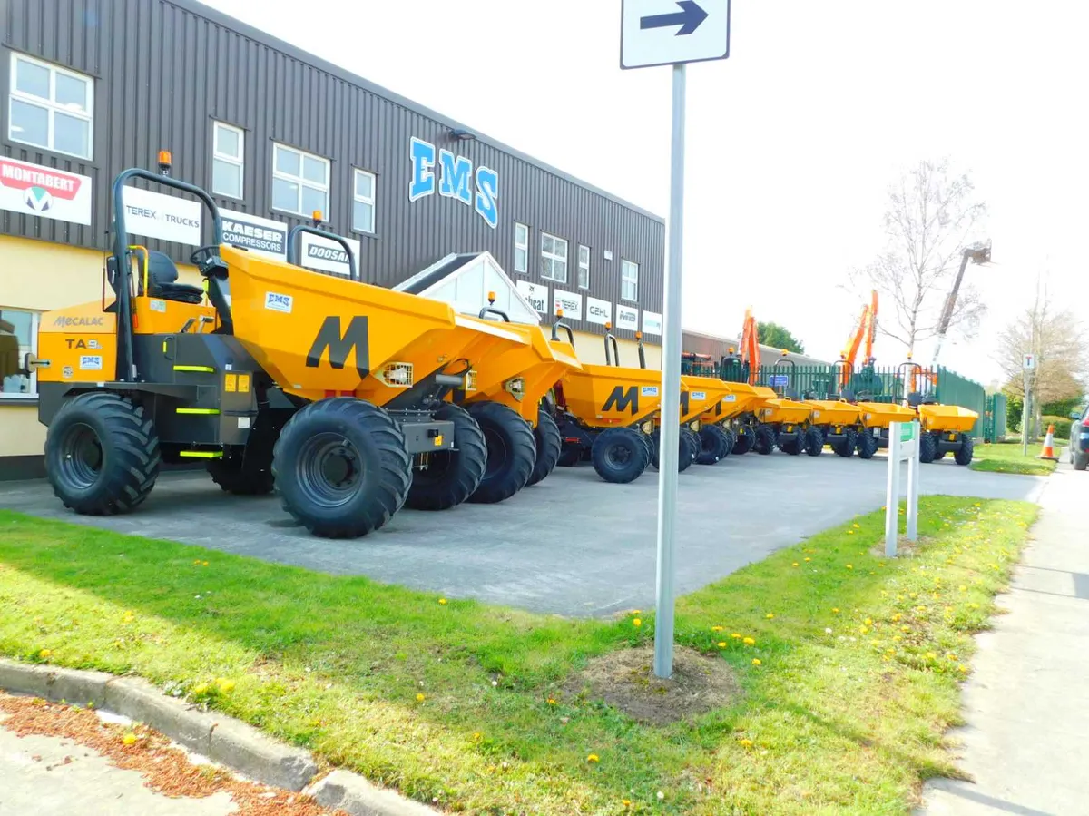 Mecalac/Terex Site Dumpers @EMS -BUY NOW, PAY LATE - Image 2