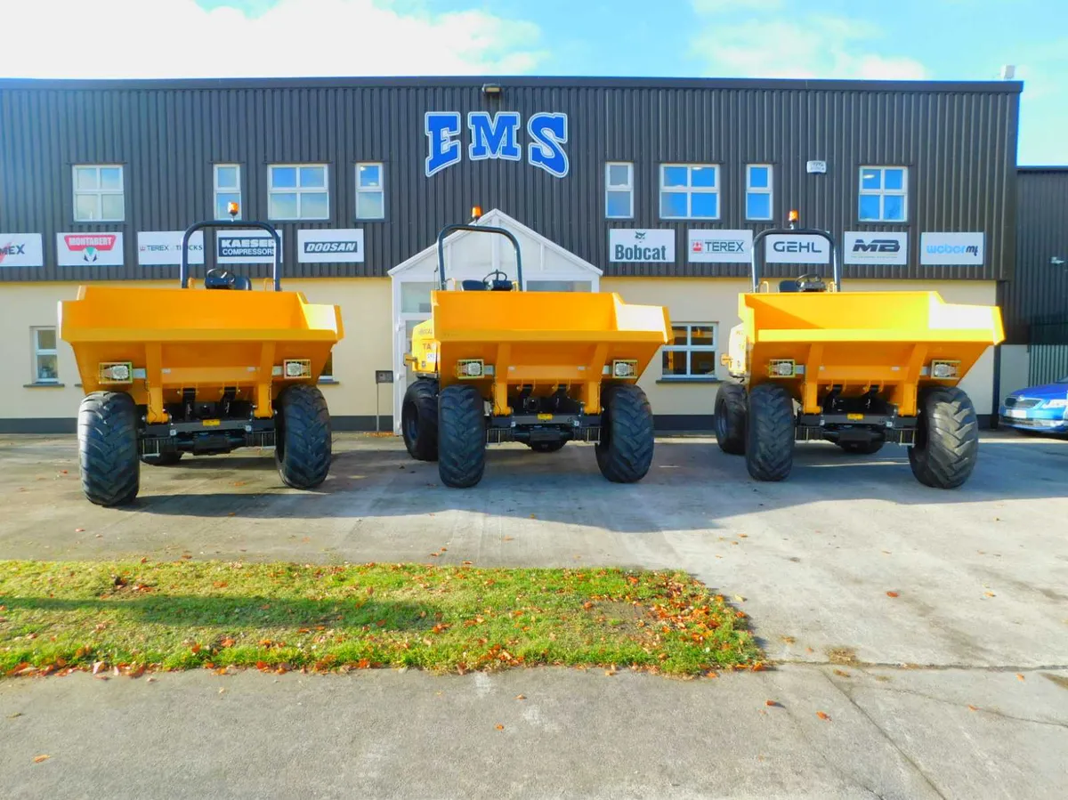 Mecalac/Terex Site Dumpers @EMS -BUY NOW, PAY LATE - Image 3