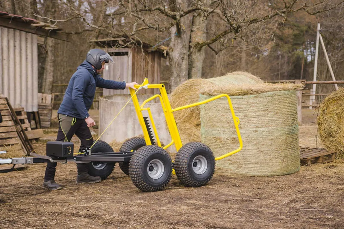 SILAGE AND HAY BALE TRAILER , SALE - Image 3