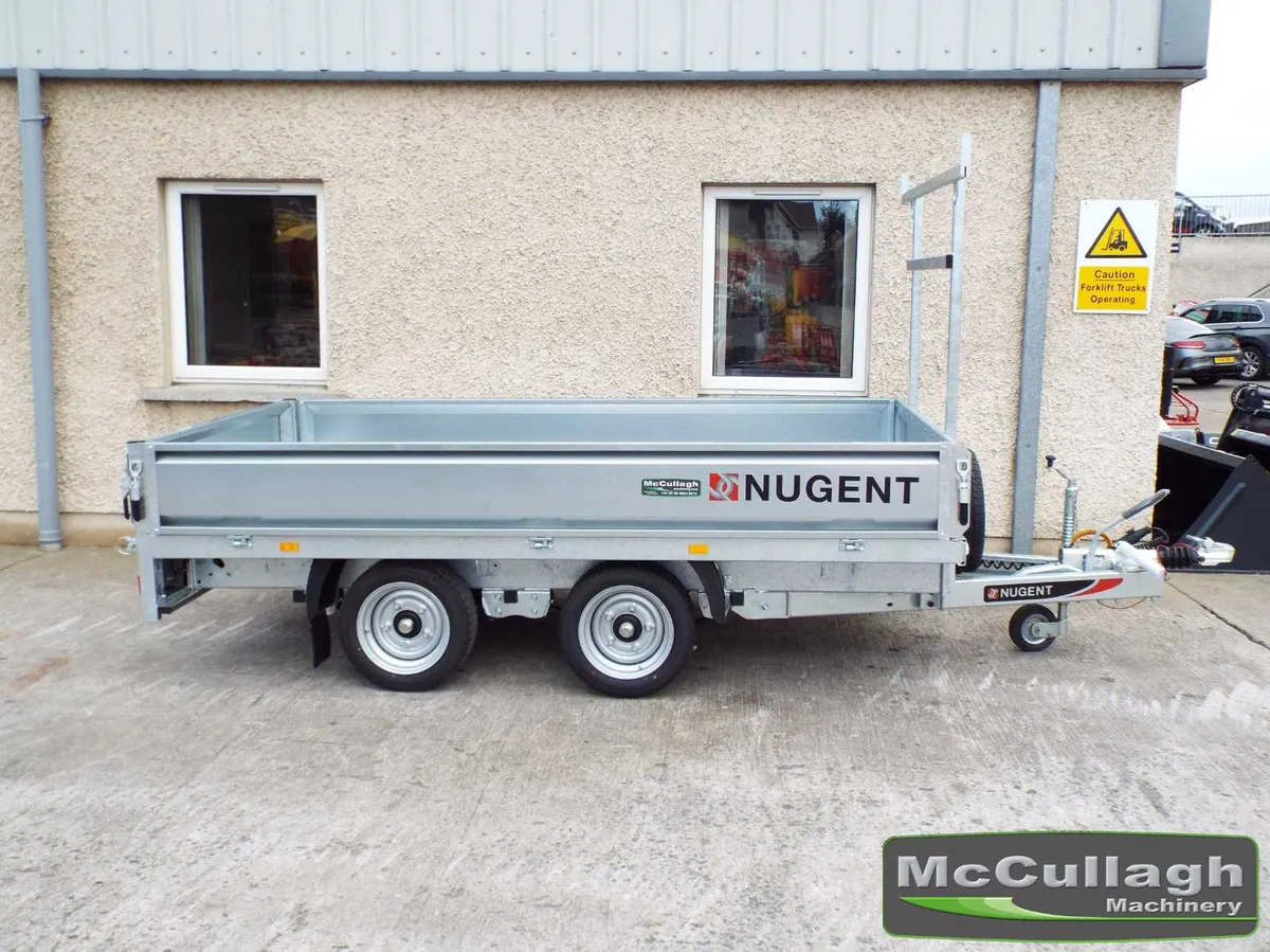 New Nugent 10 x 6 Flat Bed Trailer - Image 2