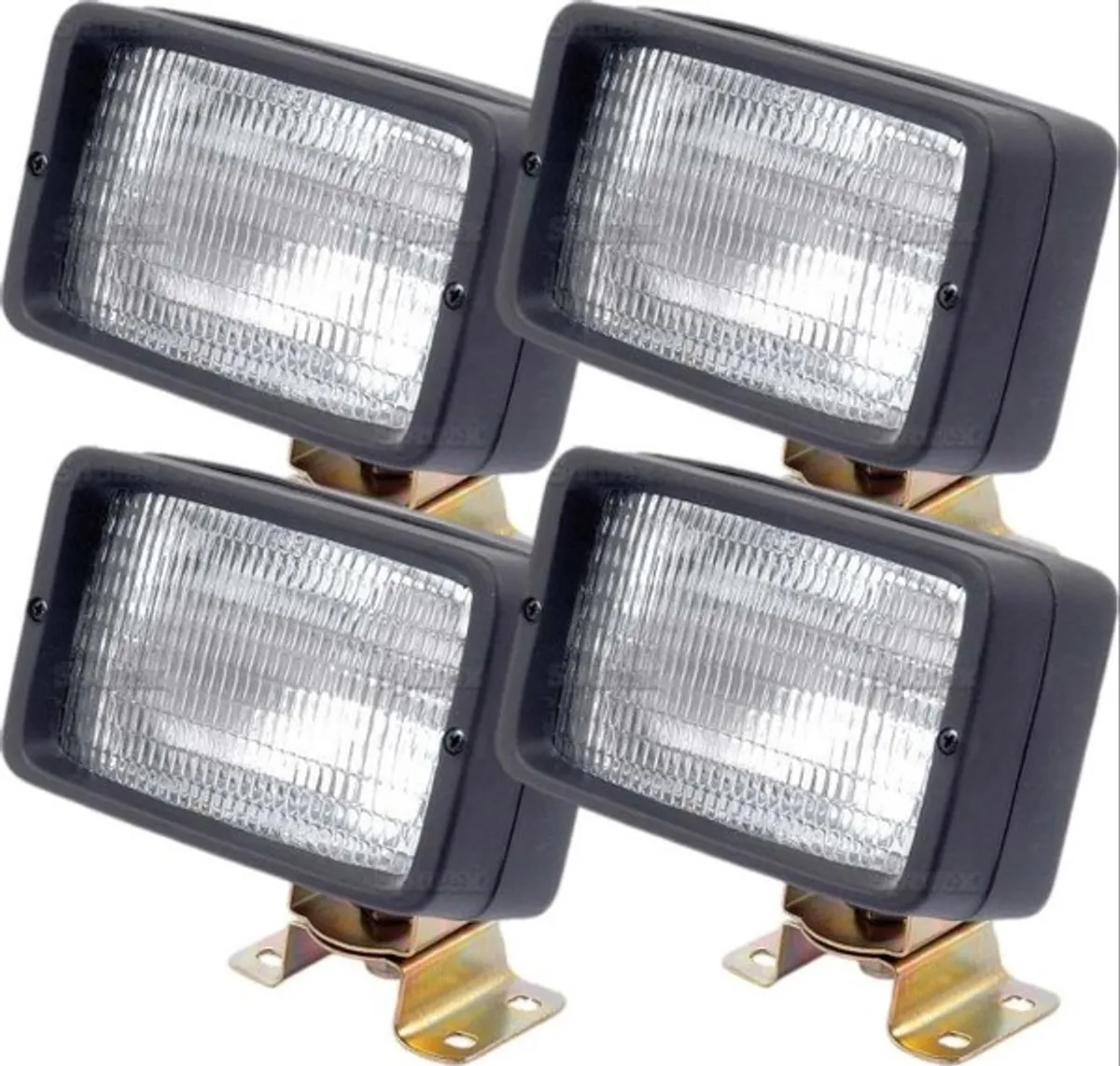 Pack of Oblong Work Lamps 12V H3 - Image 2