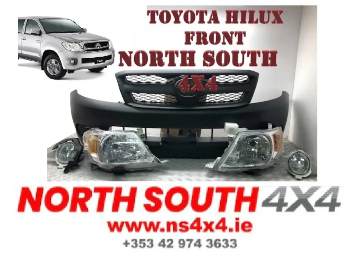 New front panels for Toyota Hilux *All Spares* - Image 1