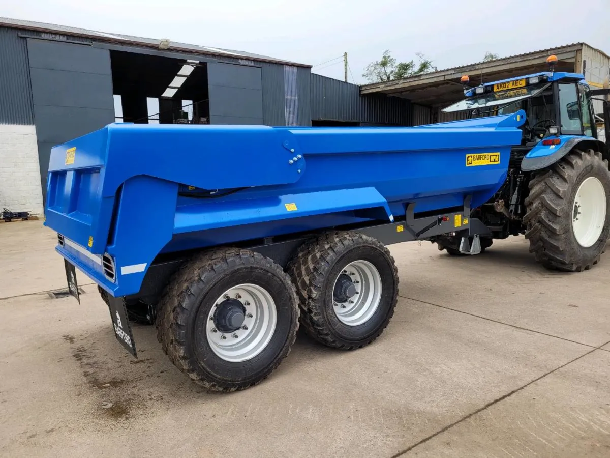 Barford Half pipe dump trailer in stock - Image 4