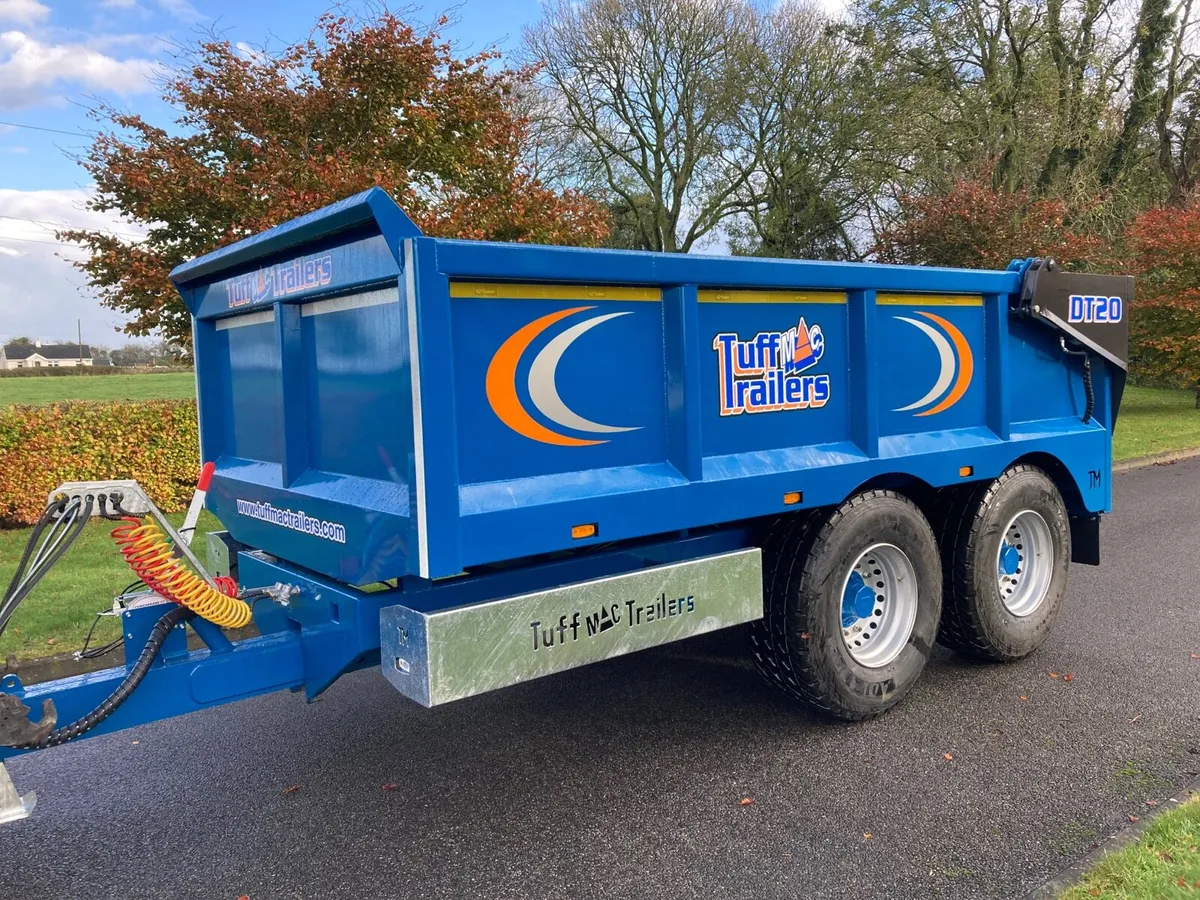 New tuffmac 20 t dump trailer buckets & brushes - Image 1